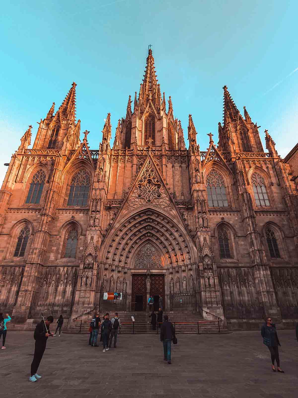 Barcelona Cathedral is one of the highlights of Gothic Quarter 