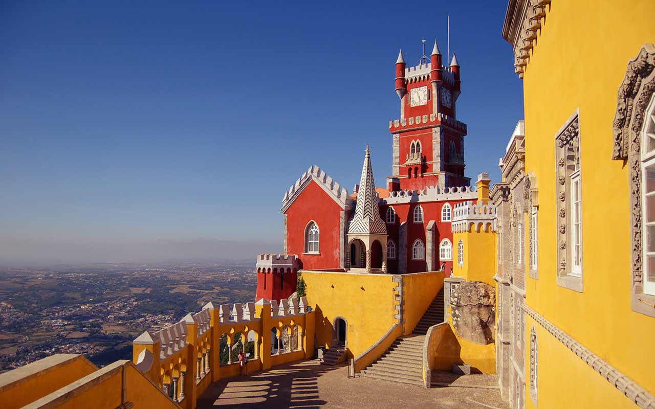 Palácio Nacional da Pena at Lisbon, Portugal