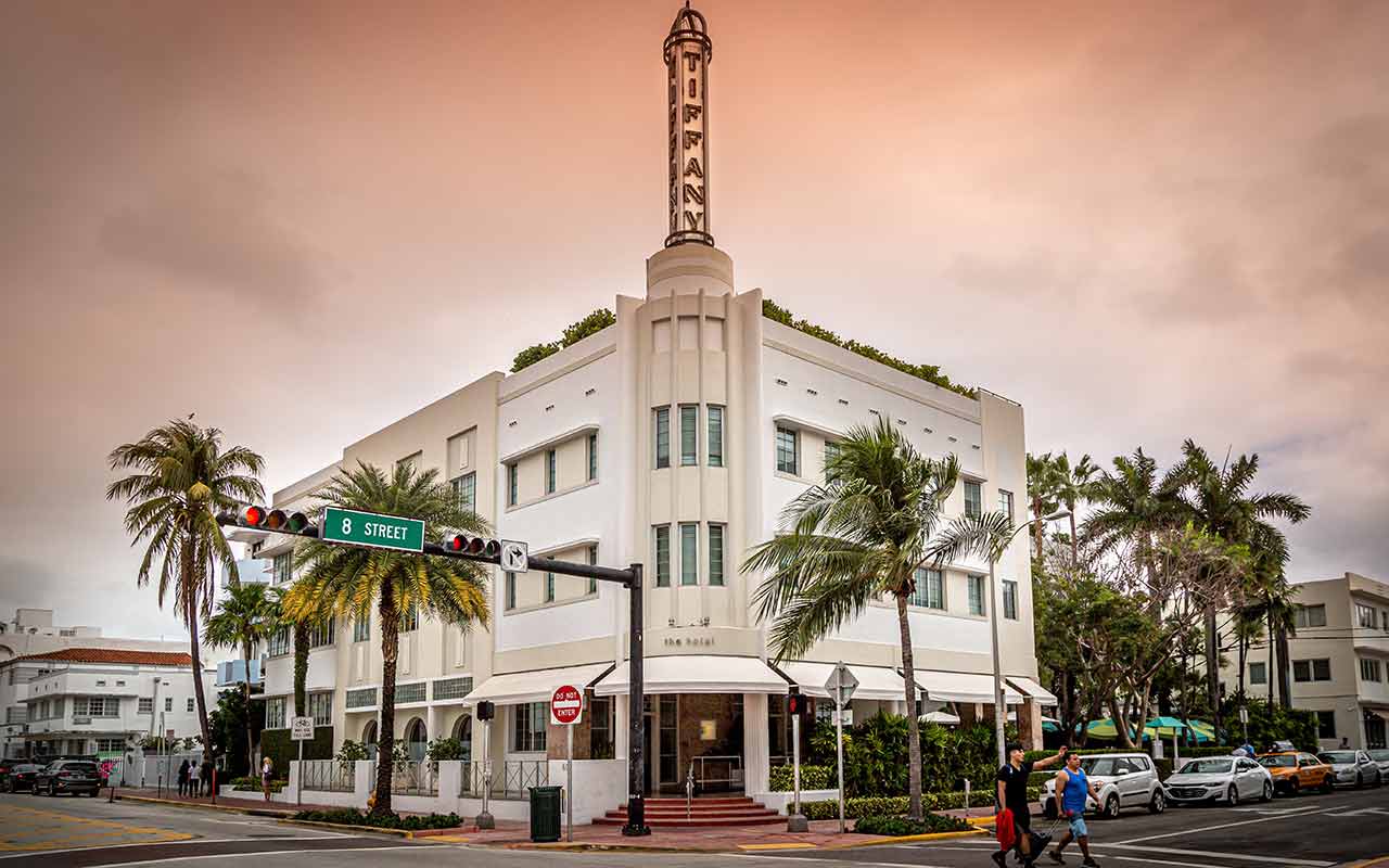 The streets of Miami