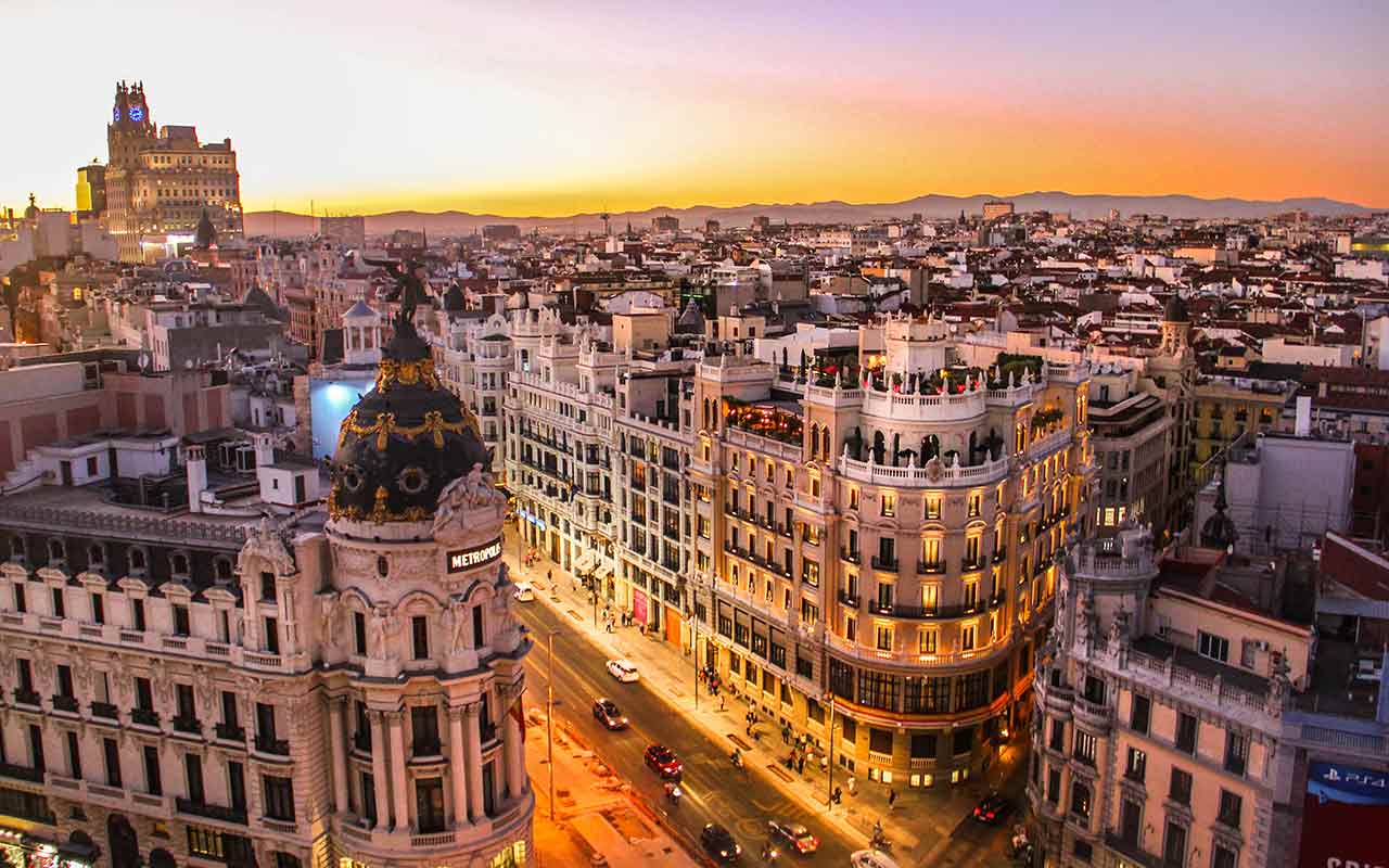 The city of Barcelona at Sunset - it is filled with many spots that tourists can go to during their visit. 