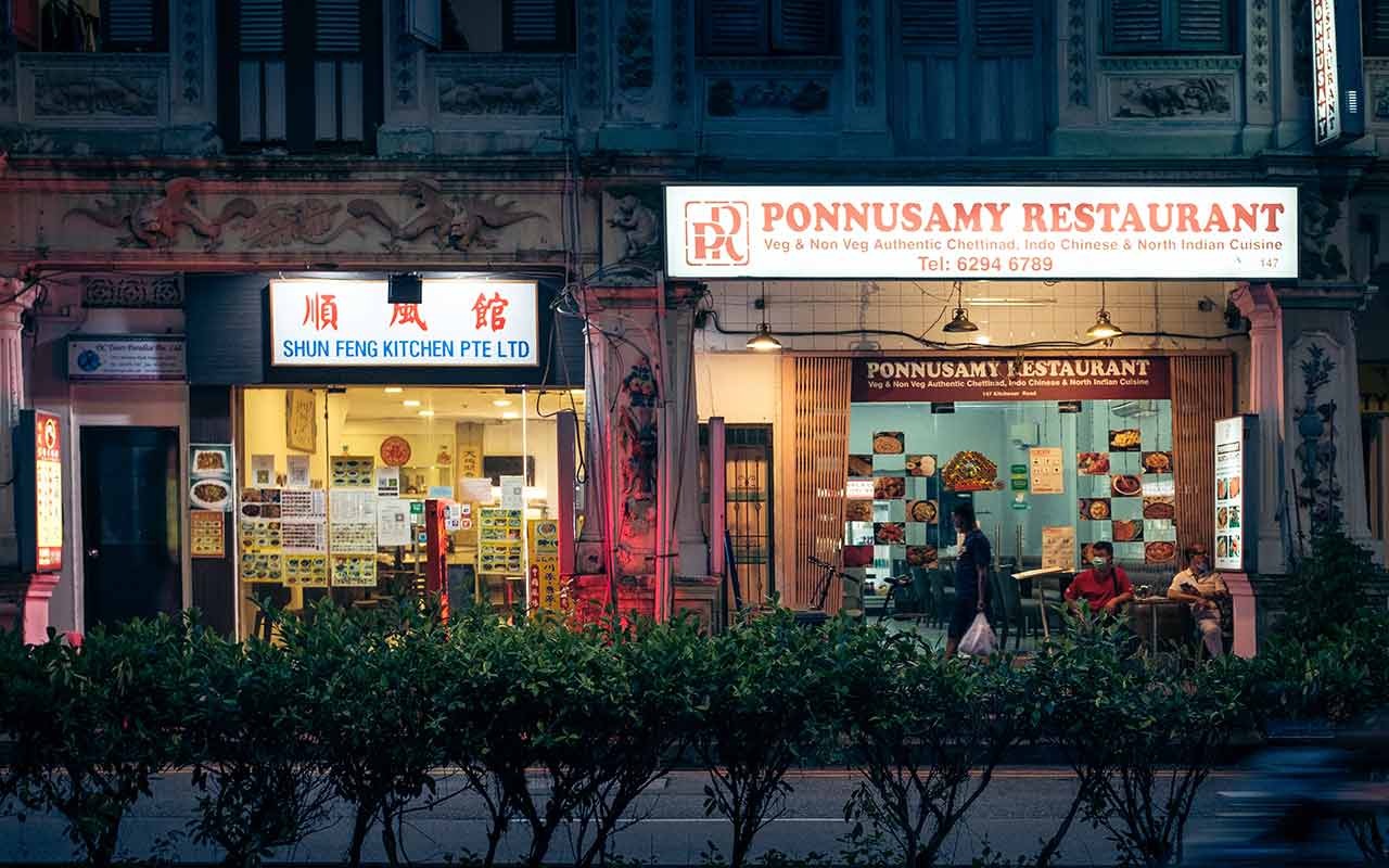 Restaurants in the Little India, Singapore