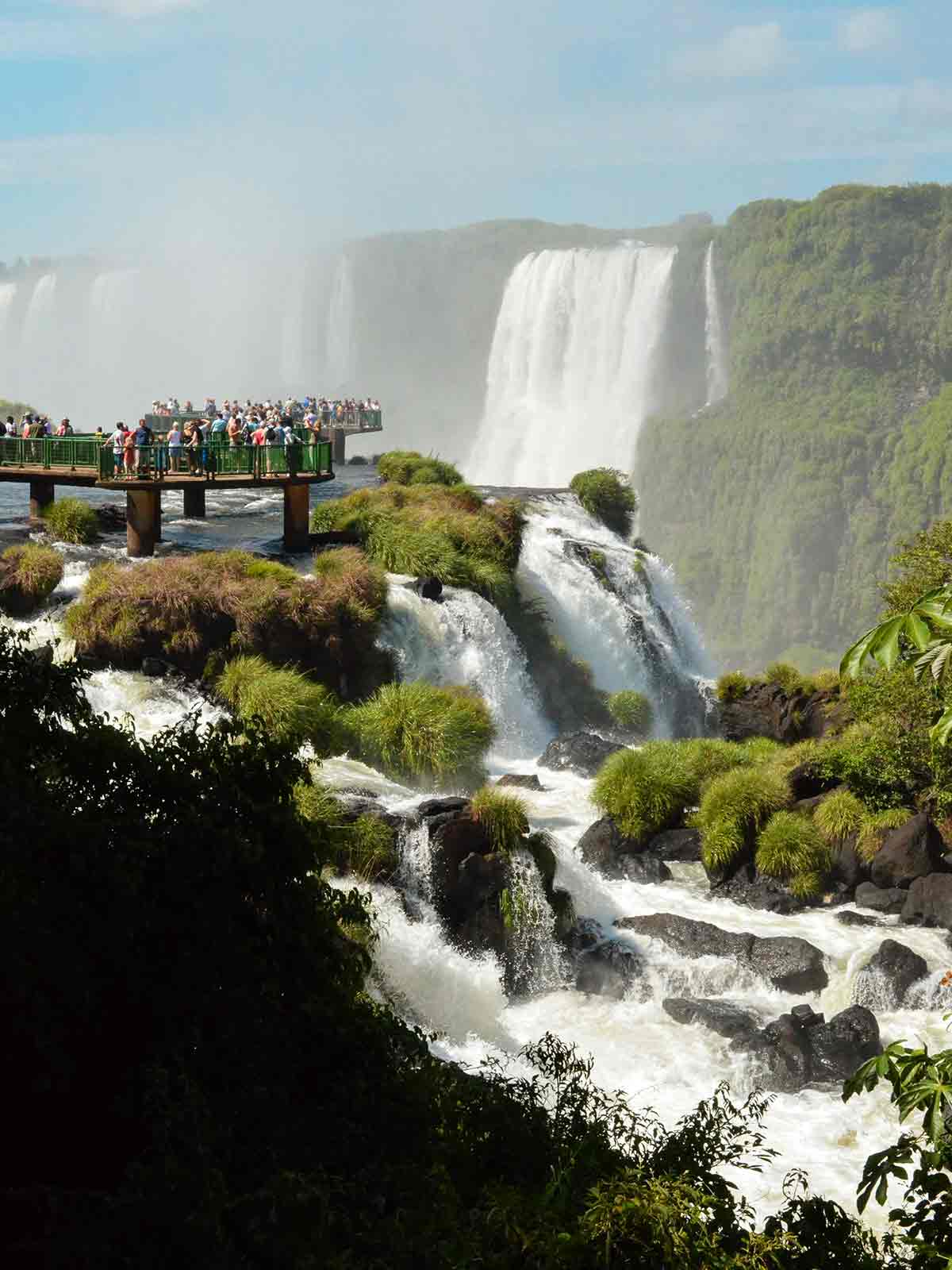 The Iguazu Falls in Argentina