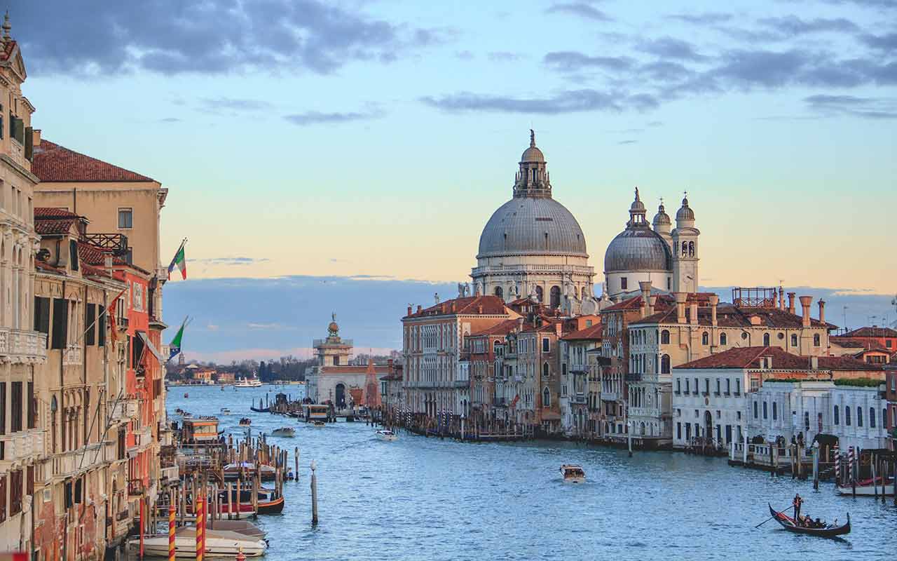 The Grand Canal in Venice