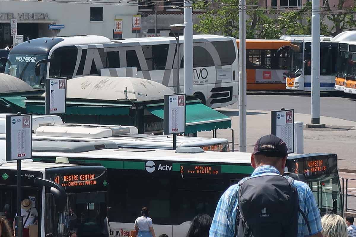 buses in venice