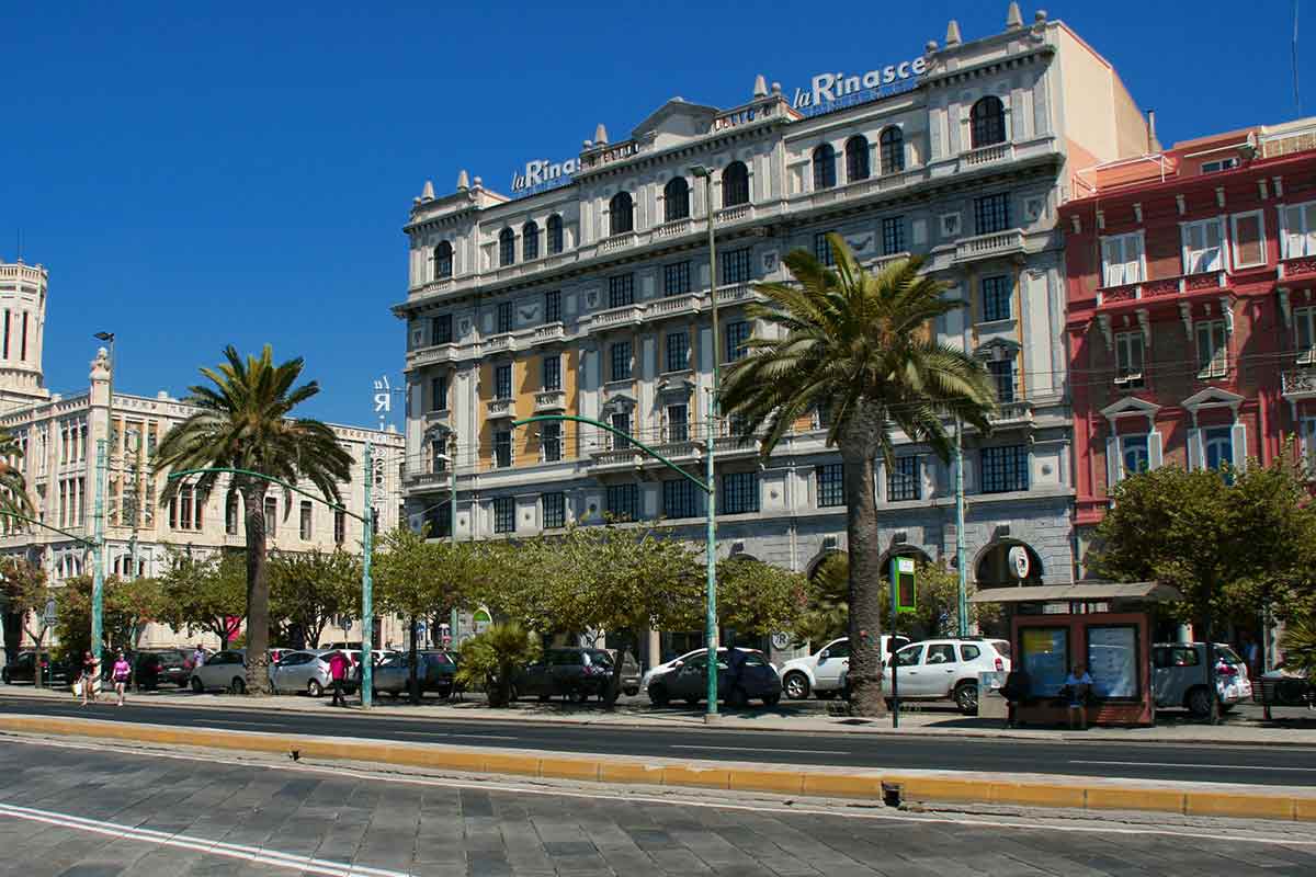 cagliari sardinia streets