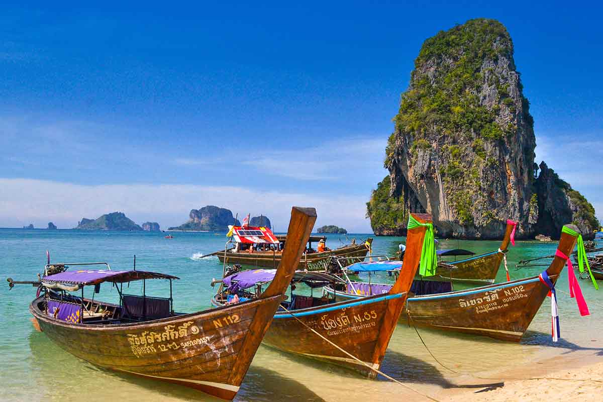 boats in thailand