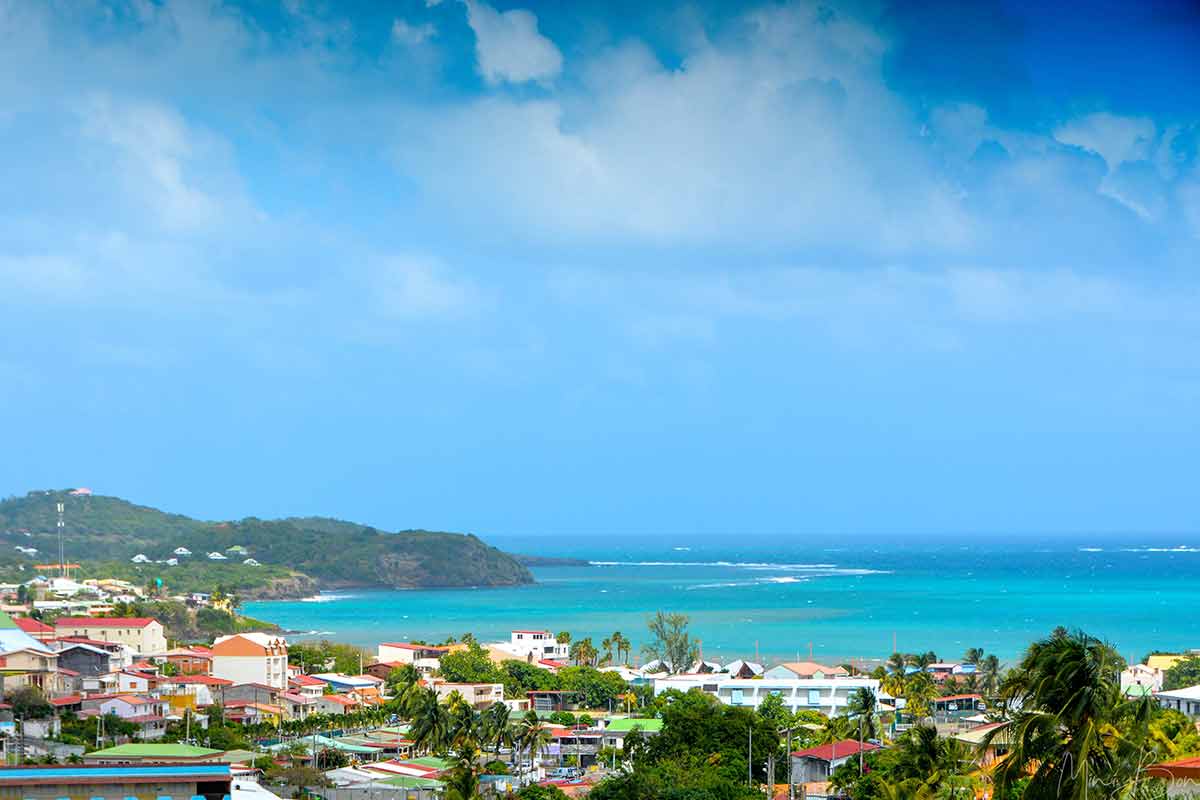 safe caribbean islands martinique