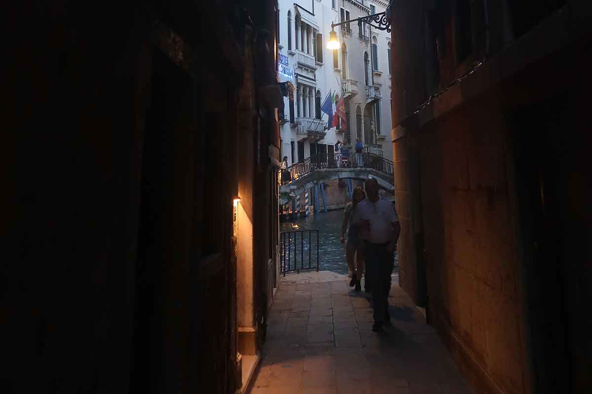 venice at night