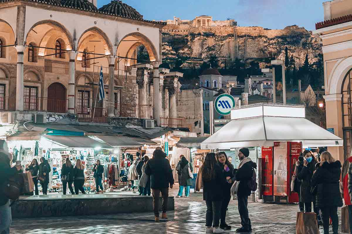 athens safety at night