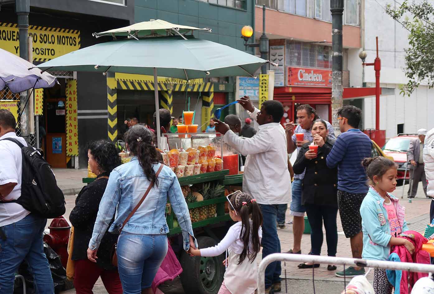 bogota colombia street