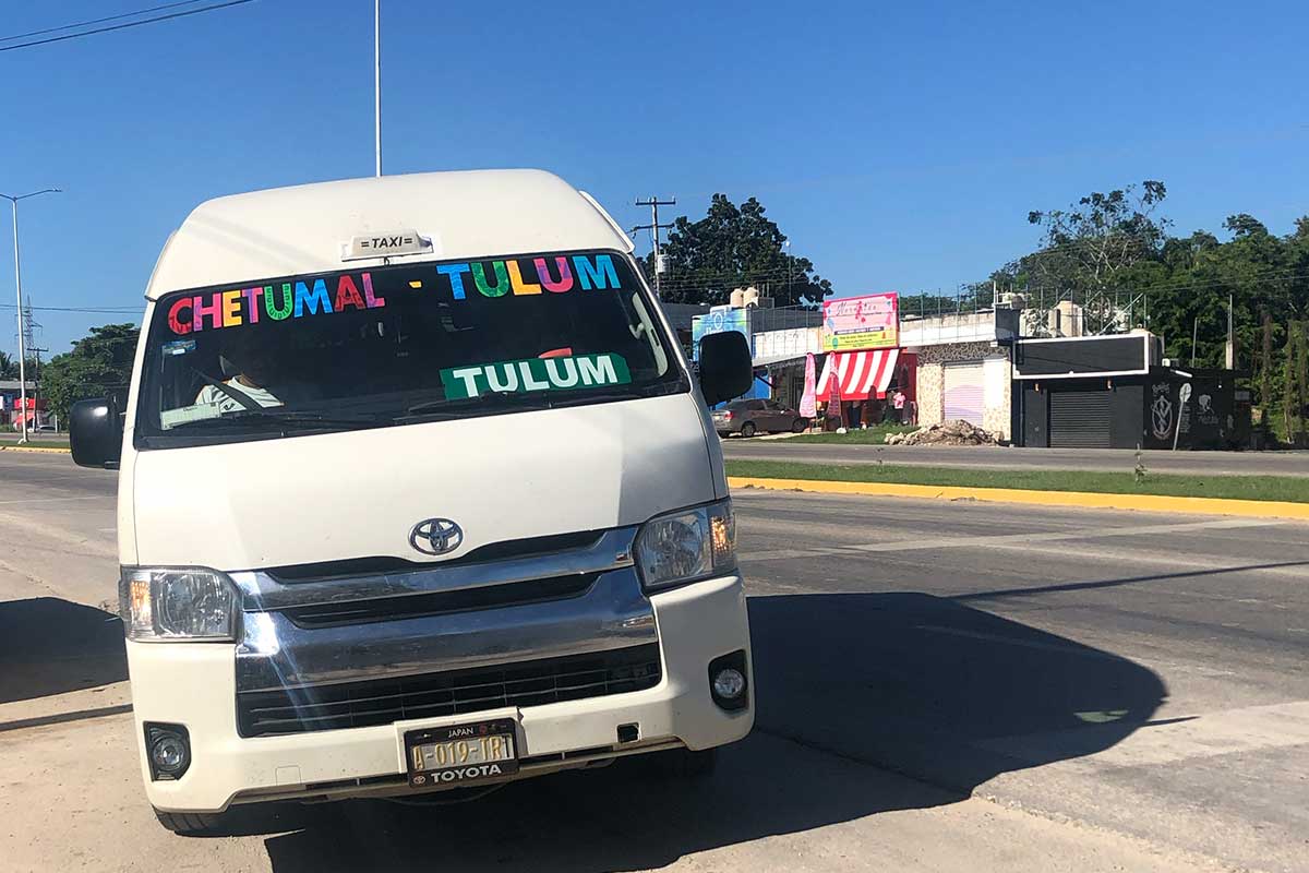 tulum to mahahual shuttle bus